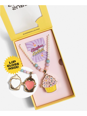 SUPER SMALLS Cupcake Cutie Lipgloss Locket