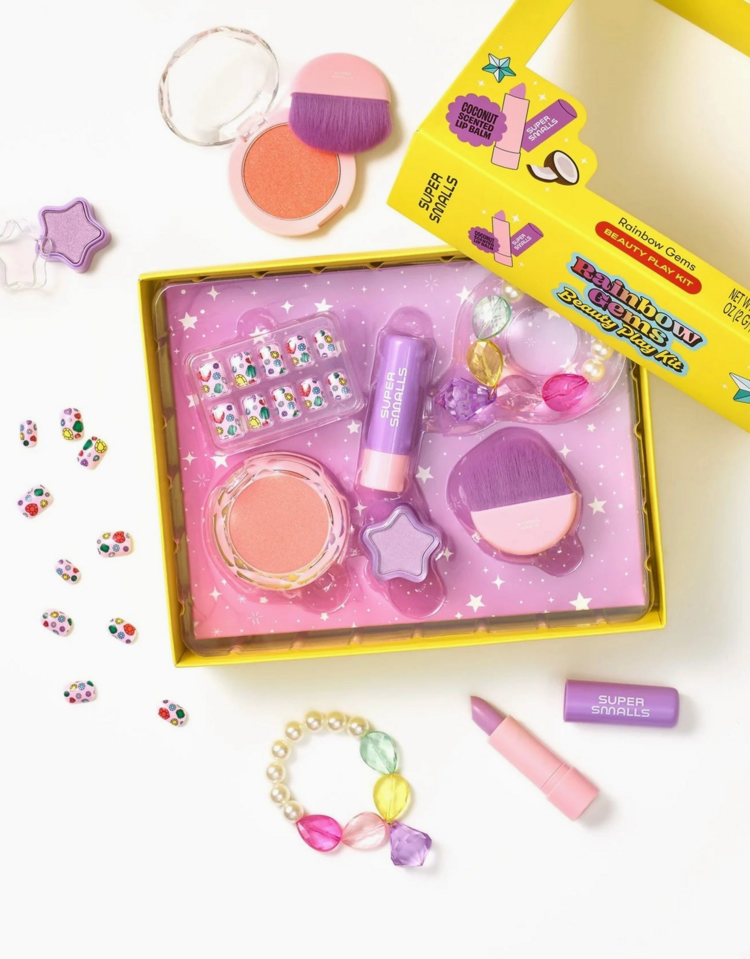 SUPER SMALLS Rainbow Gems Beauty Play Kit