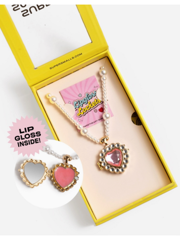 SUPER SMALLS Sweetheart Surprise Lipgloss Locket
