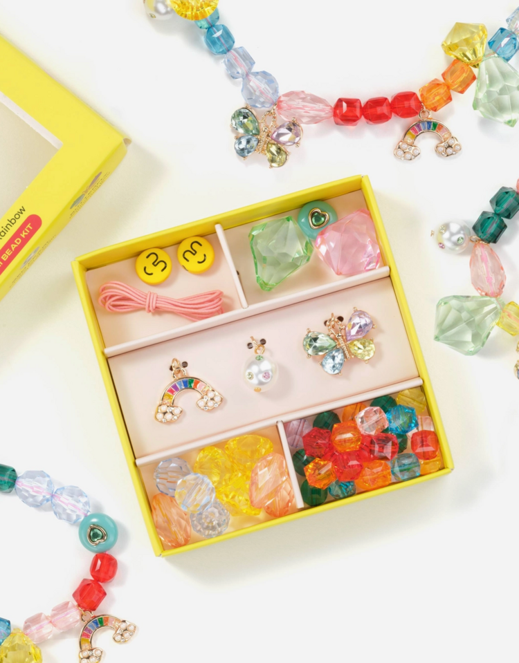 SUPER SMALLS Rainbow Charm Theme Mini Bead Kit