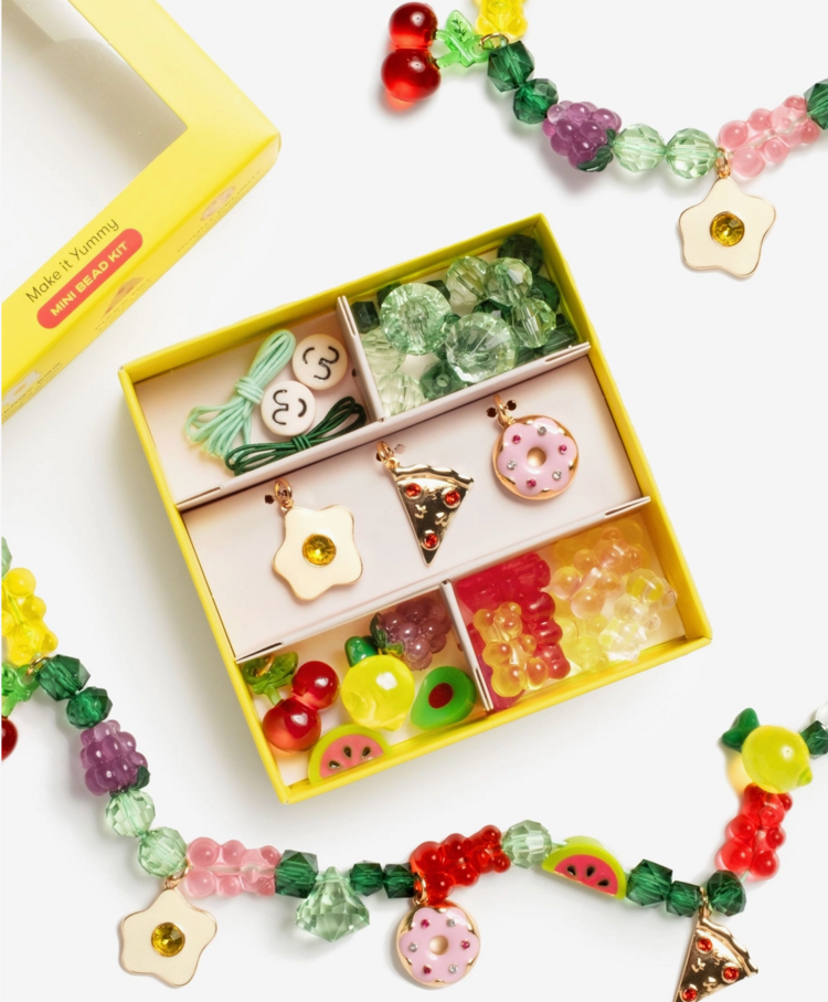 SUPER SMALLS Food Charm Theme Mini Bead Kit