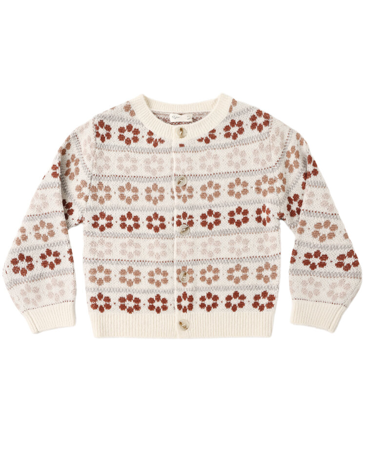 RYLEE AND CRU Cheyenne Flower Cardigan