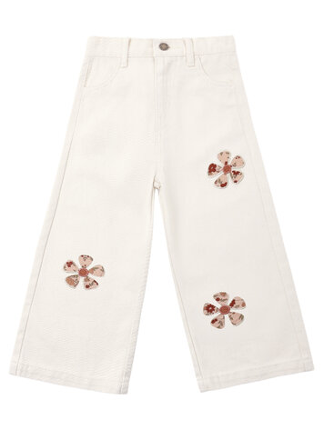RYLEE AND CRU Daisy Patches Pant