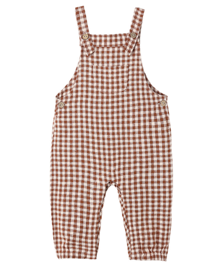 RYLEE AND CRU Baby Check Overalls