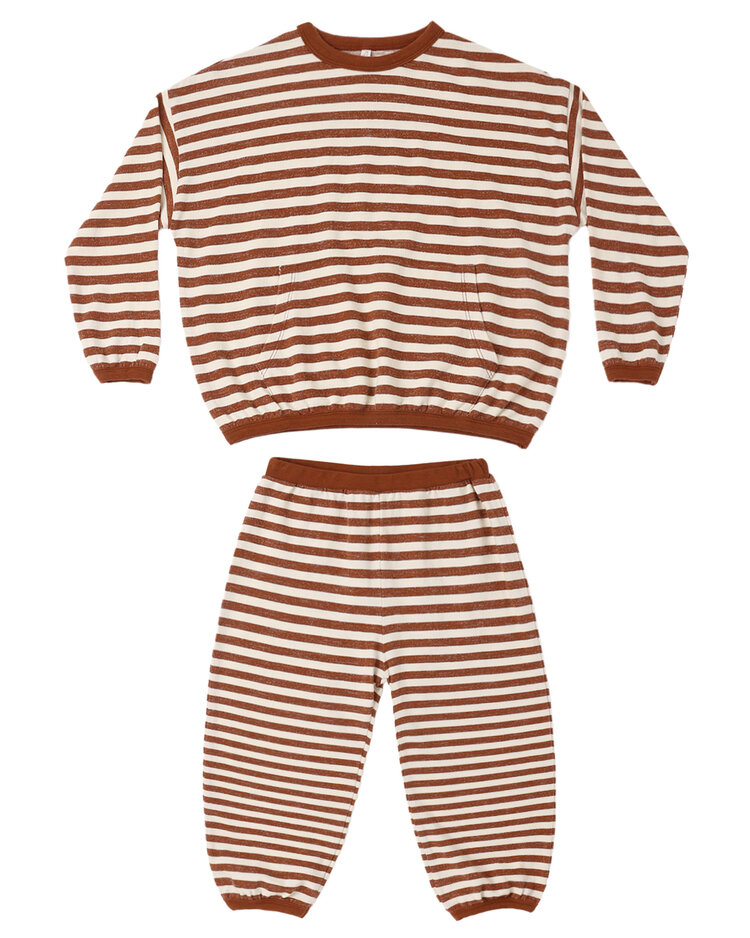 RYLEE AND CRU Relaxed Stripe Set