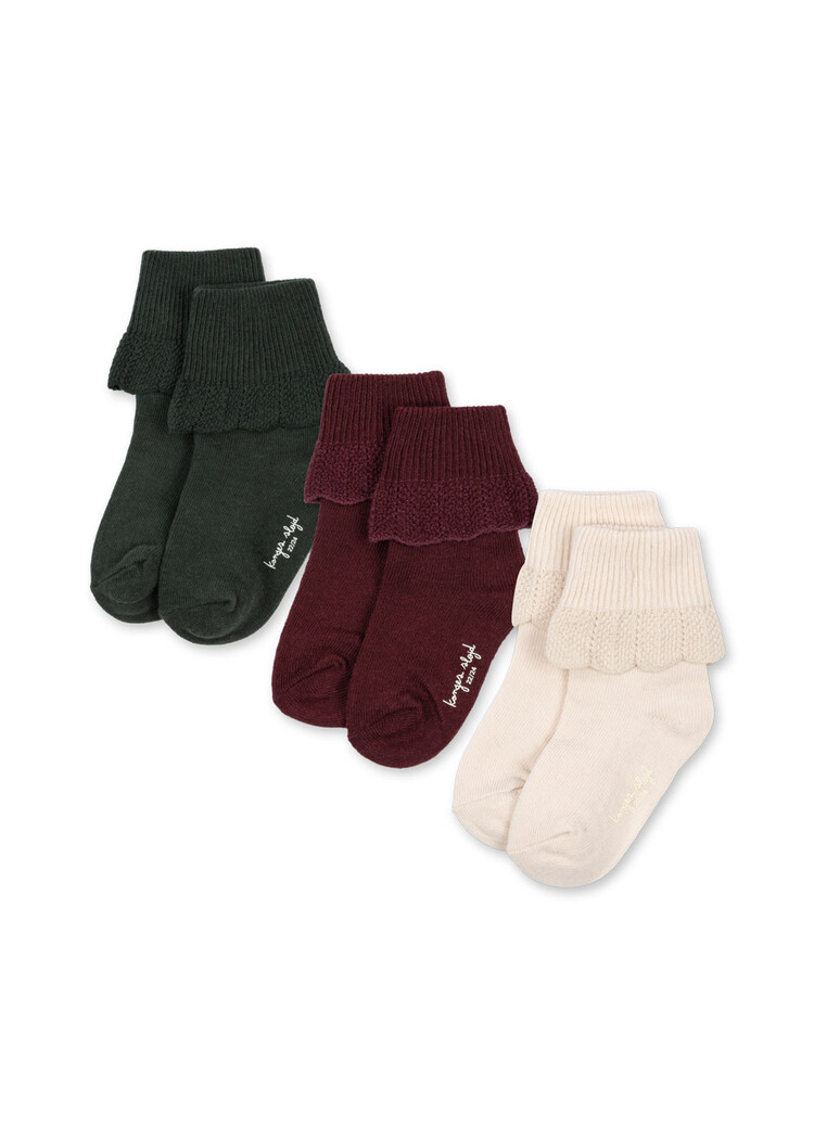 RYLEE AND CRU 3 Pack Frill Socks