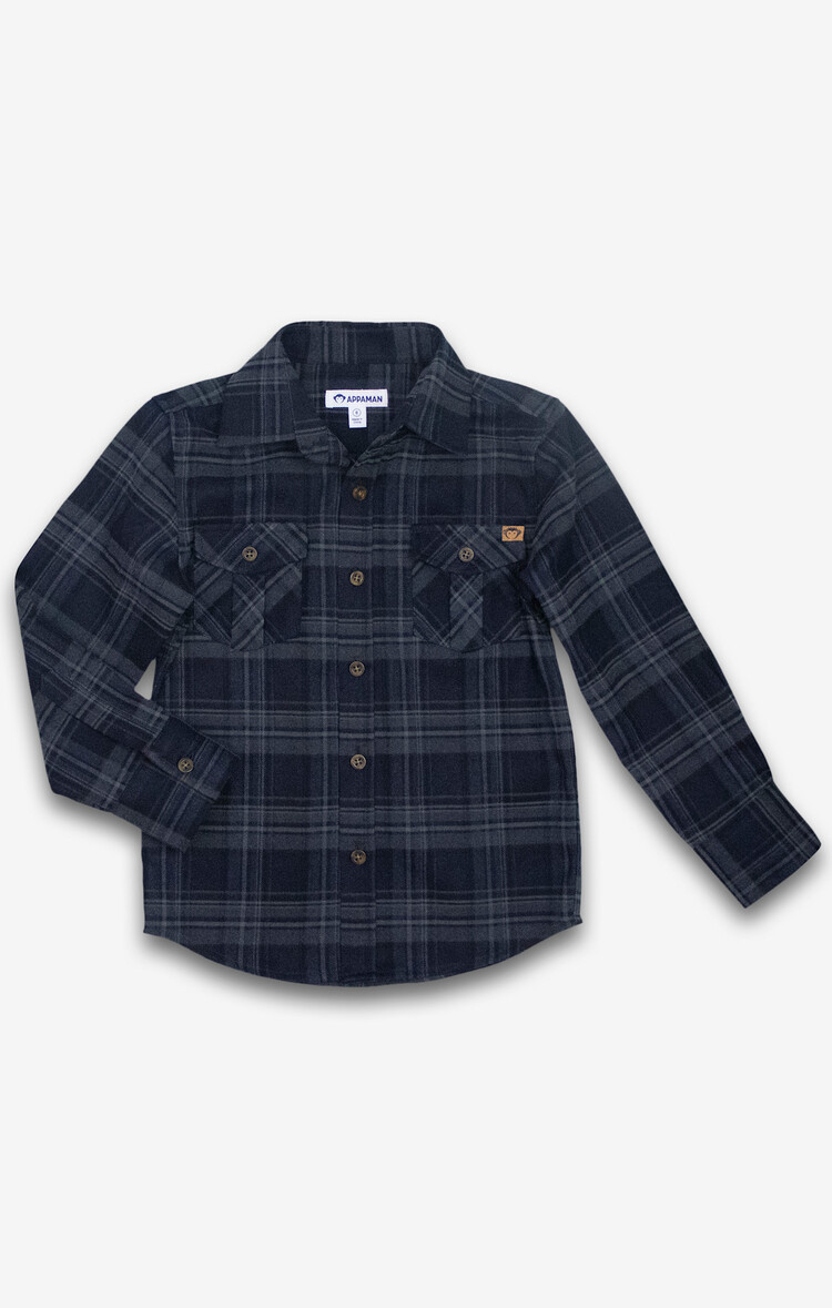 APPAMAN Plaid Flannel Shirt