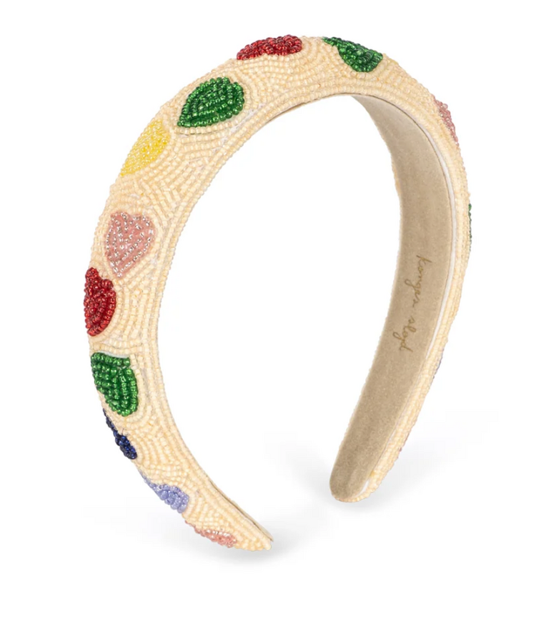 KONGES SLOJD Coeur Beaded Headband