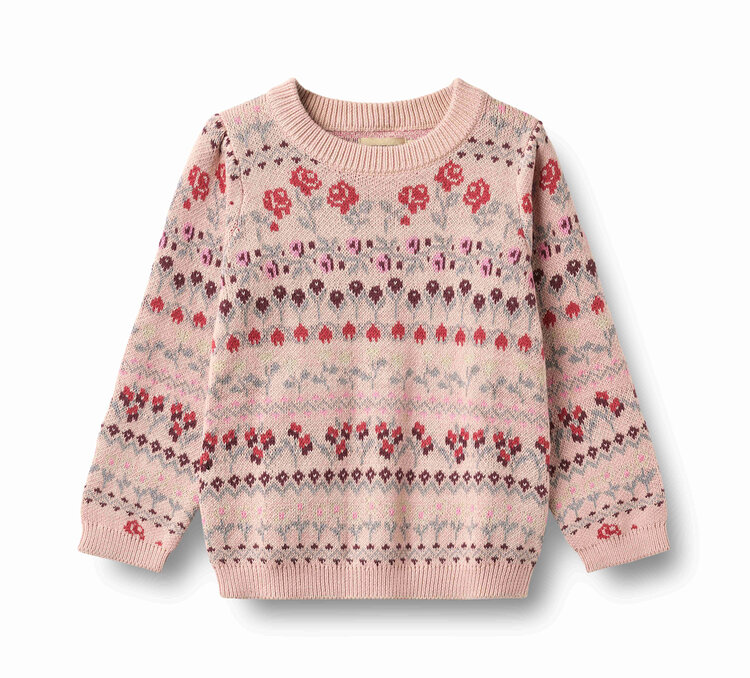 WHEAT Jacquard Mikmak Pullover