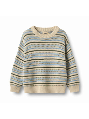 WHEAT Jacquard Harlow Pullover