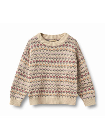WHEAT Jacquard Harlow Pullover