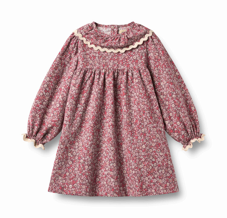 WHEAT Elvira Flower Collar Dress