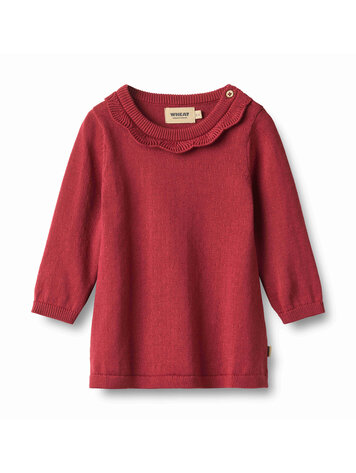 WHEAT Nannie Knit Baby Dress