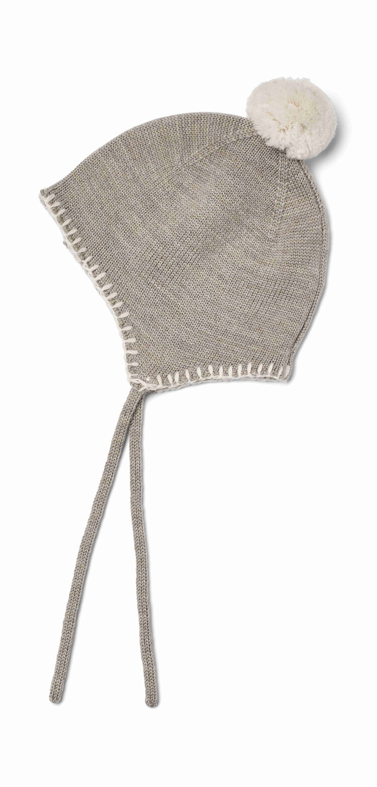 WHEAT Pomma Knit Bonnet