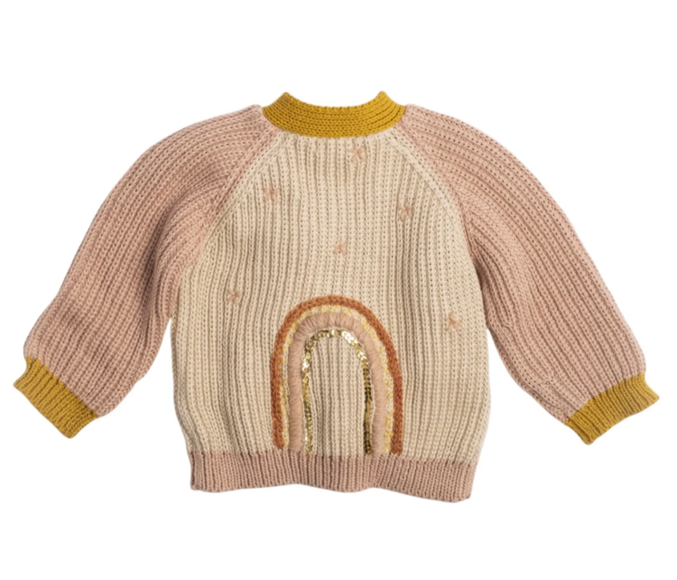 WILD WAWA Rainbow Cardigan