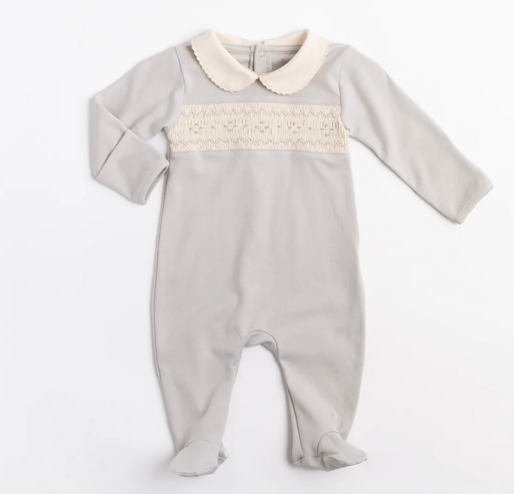 WILD WAWA Smocked Footie