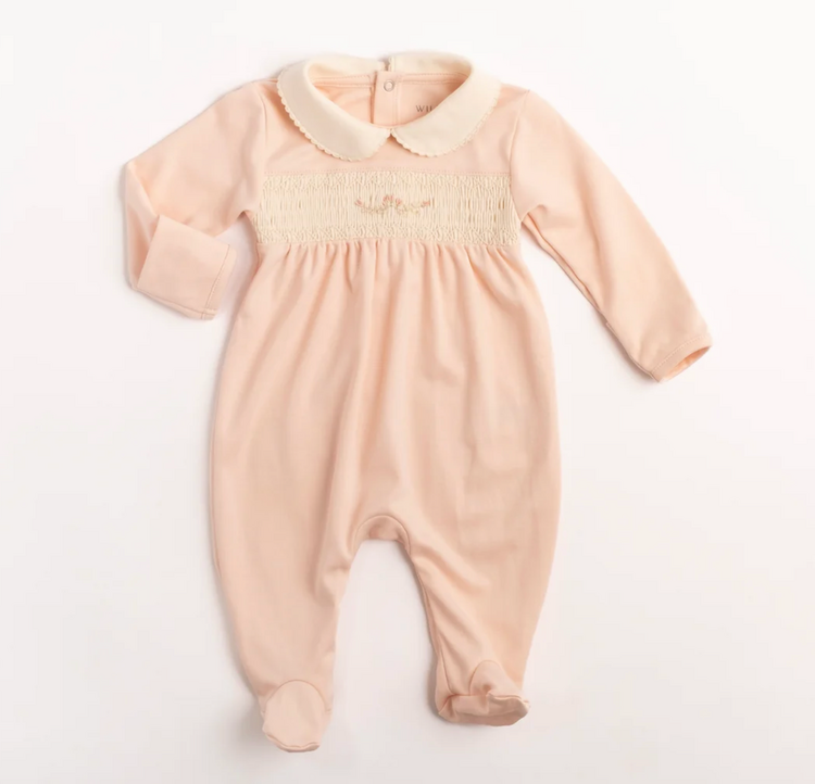 WILD WAWA Smocked Footie