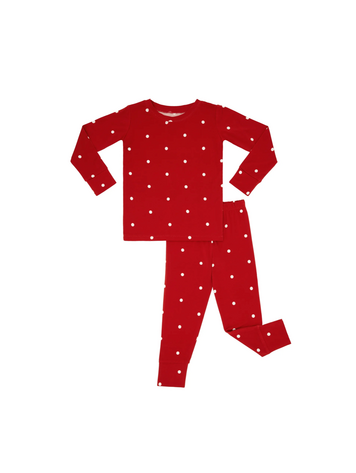 IN MY JAMMERS Polka Dot Two Piece Set