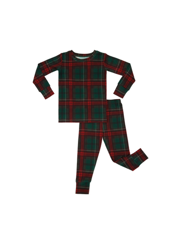 IN MY JAMMERS Heritage Plaid Two Piece Set