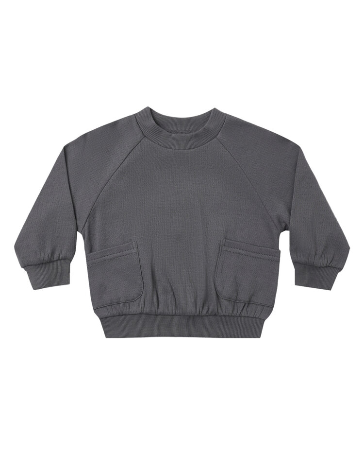 QUINCY MAE Pocket Sweatshirt