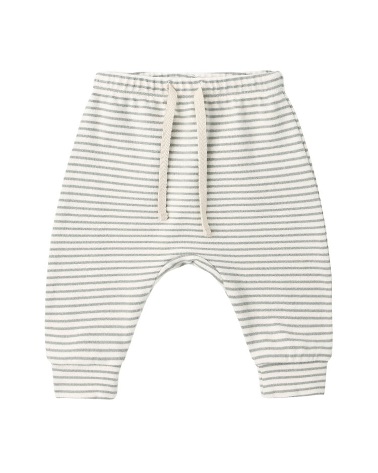 QUINCY MAE Microstripe Drawstring Pant