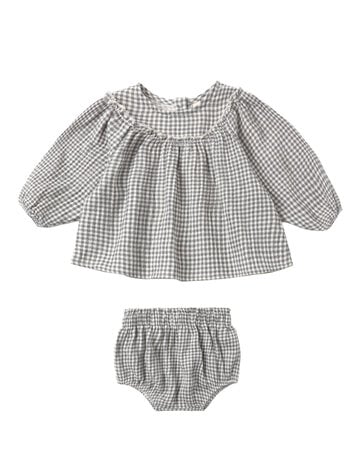 QUINCY MAE Mia Gingham Set