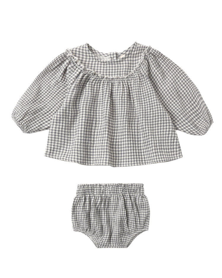 QUINCY MAE Mia Gingham Set
