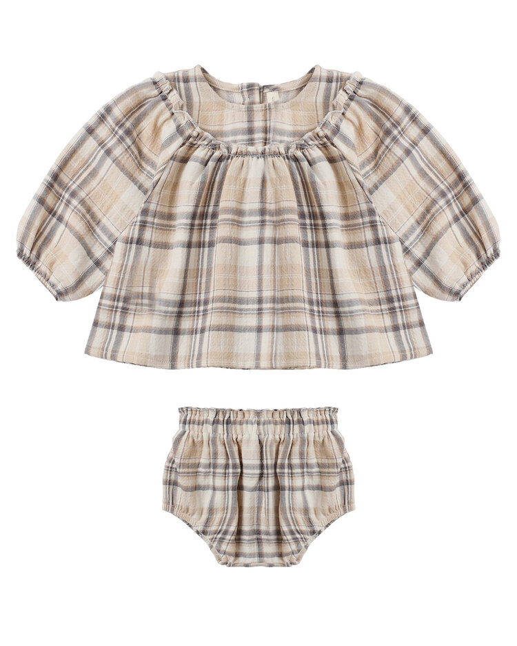 QUINCY MAE Mia Fall Plaid Set