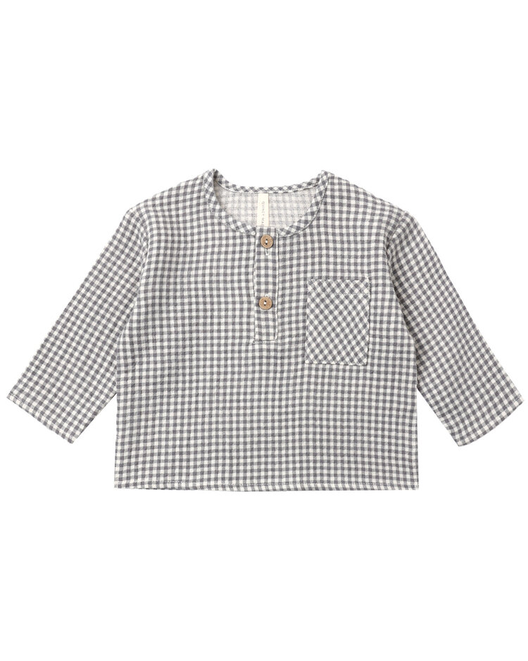 QUINCY MAE Rory Gingham Shirt
