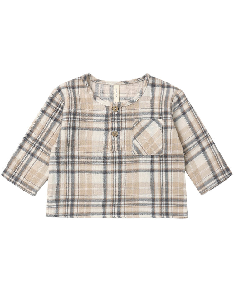 QUINCY MAE Rory Fall Plaid Shirt
