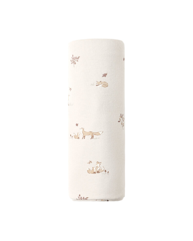 QUINCY MAE Fox Land Swaddle