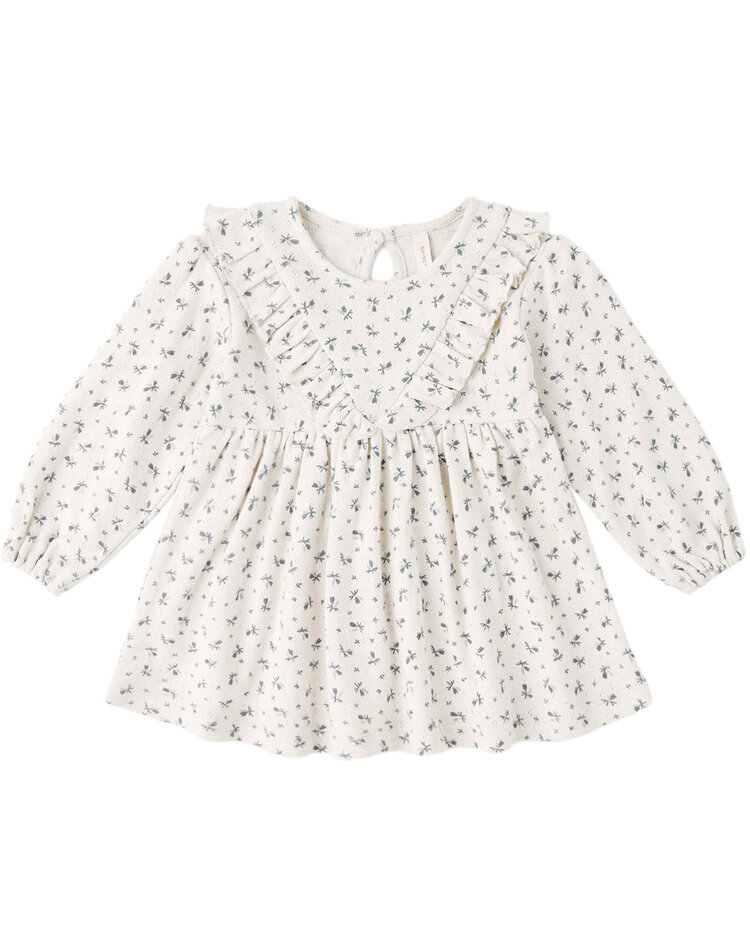 QUINCY MAE Ditsy Ruffle Dress