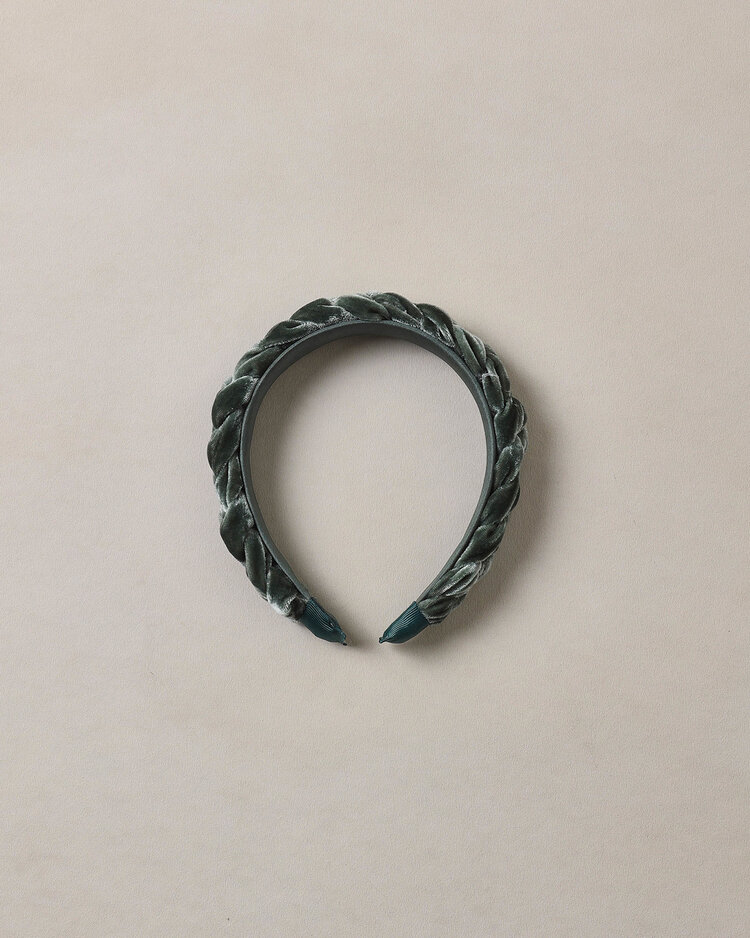 NORALEE Braided Headband - Green