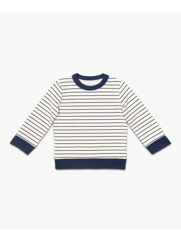 OSO & ME Remy Stripe Baby Sweatshirt