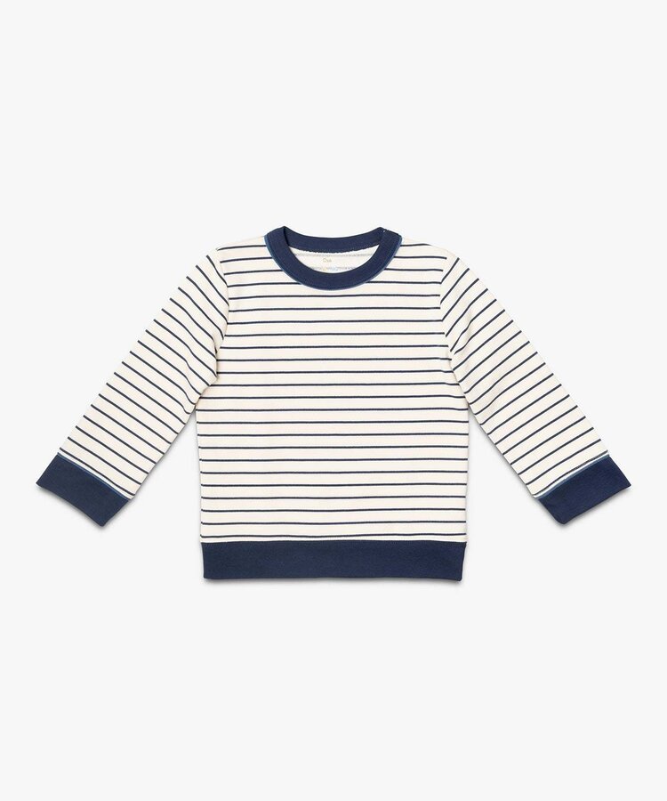 OSO & ME Remy Stripe Baby Sweatshirt