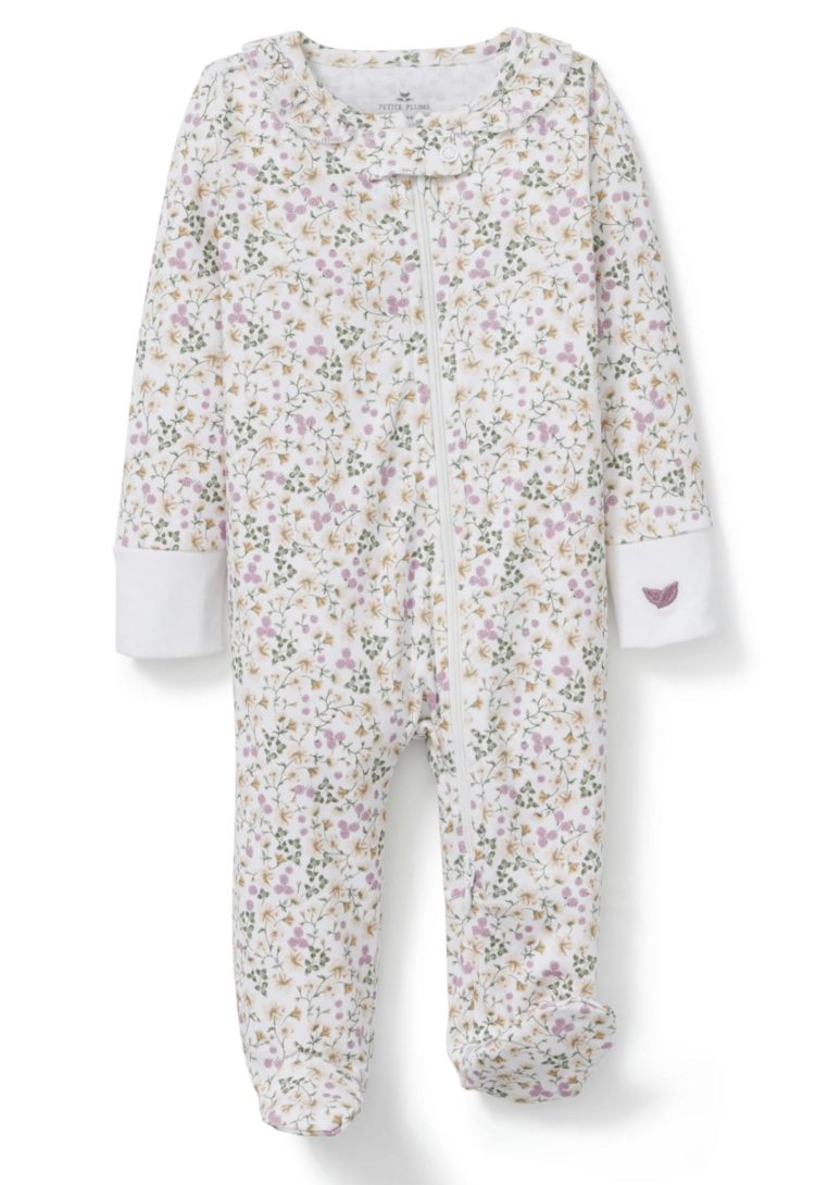 PETITE PLUME Baby Pima Romper