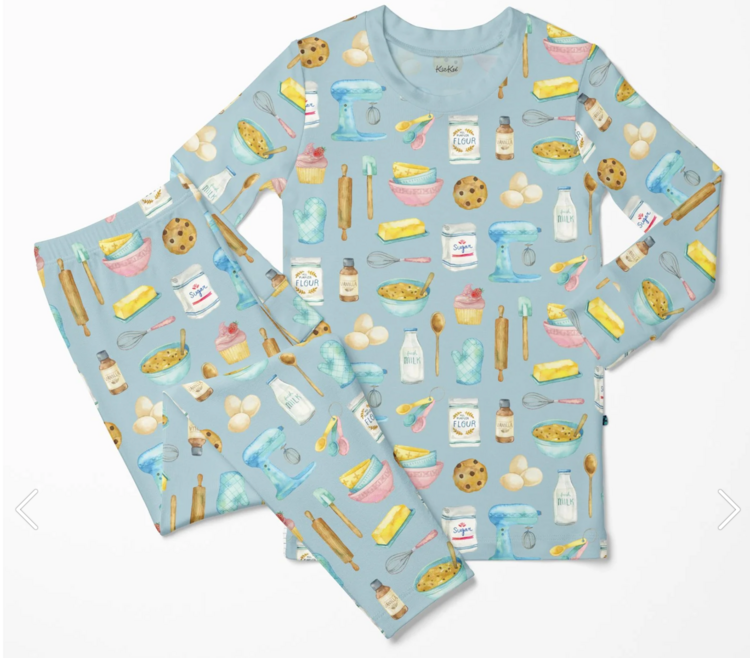 KICKEE PANTS Baking Pajama Set