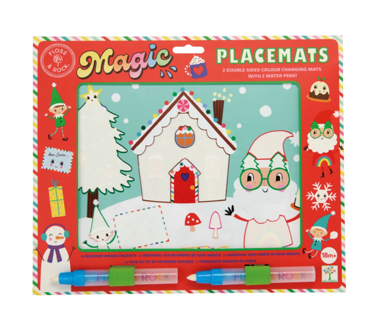 FLOSS AND ROCK Water Mats Christmas