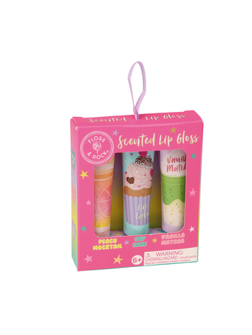 FLOSS AND ROCK Lip Gloss - Set of 3