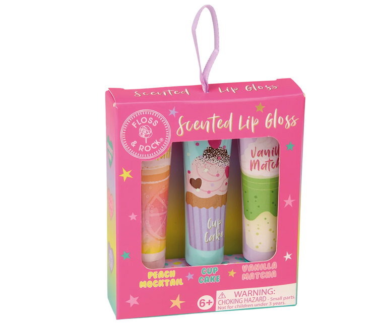 FLOSS AND ROCK Lip Gloss - Set of 3