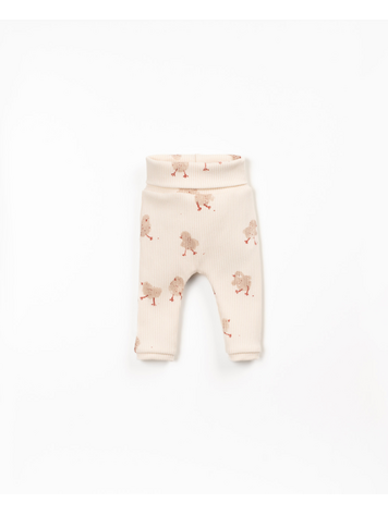 PLAY UP Printed Rib Leggings