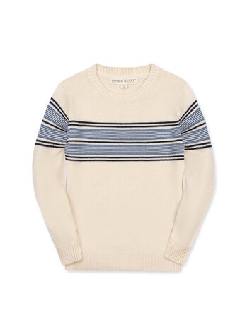 HOPE & HENRY Organic Stripe Sweater