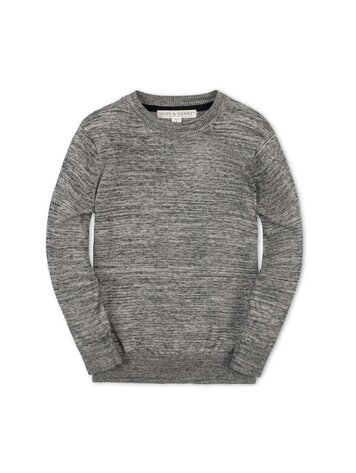 HOPE & HENRY Organic Space Dye Sweater