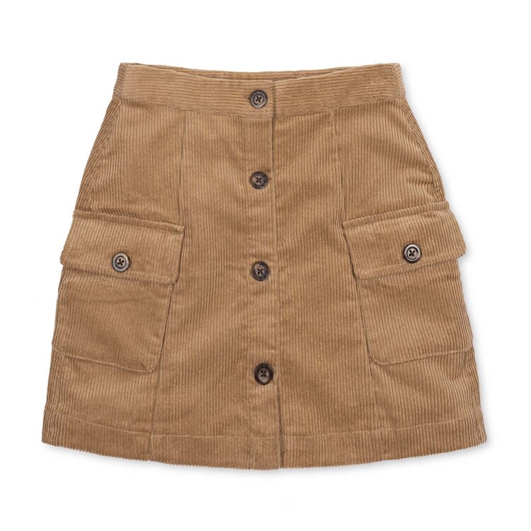 HOPE & HENRY Organic Corduroy Skirt