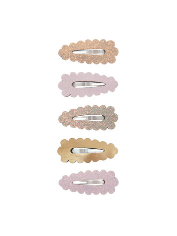 Mimi & Lula Dreamwish Scalloped Mini Hair Clips