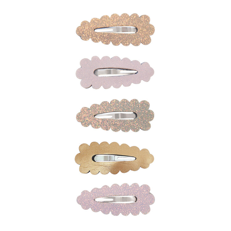 Mimi & Lula Dreamwish Scalloped Mini Hair Clips