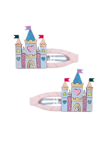 Mimi & Lula Rainbow Castle Hair Clips
