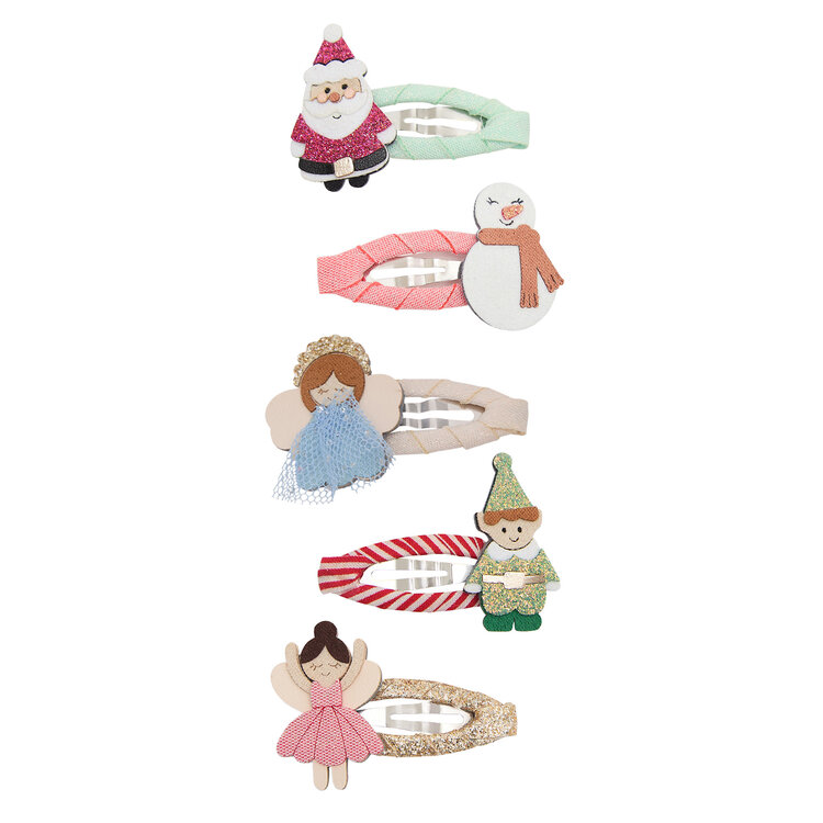 Mimi & Lula Cute Christmas Character Mini Hair Clips