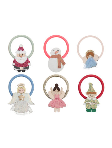 Mimi & Lula Cute Christmas Character Mini Hair Ties