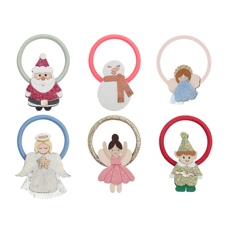 Mimi & Lula Cute Christmas Character Mini Hair Ties